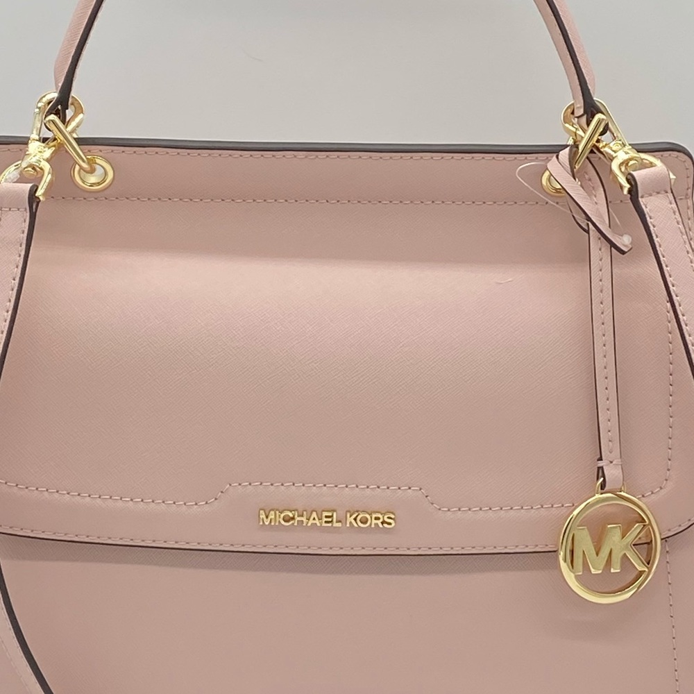 MICHAEL KORS TALIA LARGE TH SATCHEL BLOSSOM - Picture 6 of 16